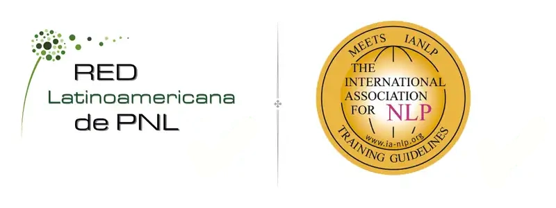 Logos de la Red Latinoamericana de PNL y de la IA-NLP de Suiza, ambos con un tilde verde, indicando la certificación disponible