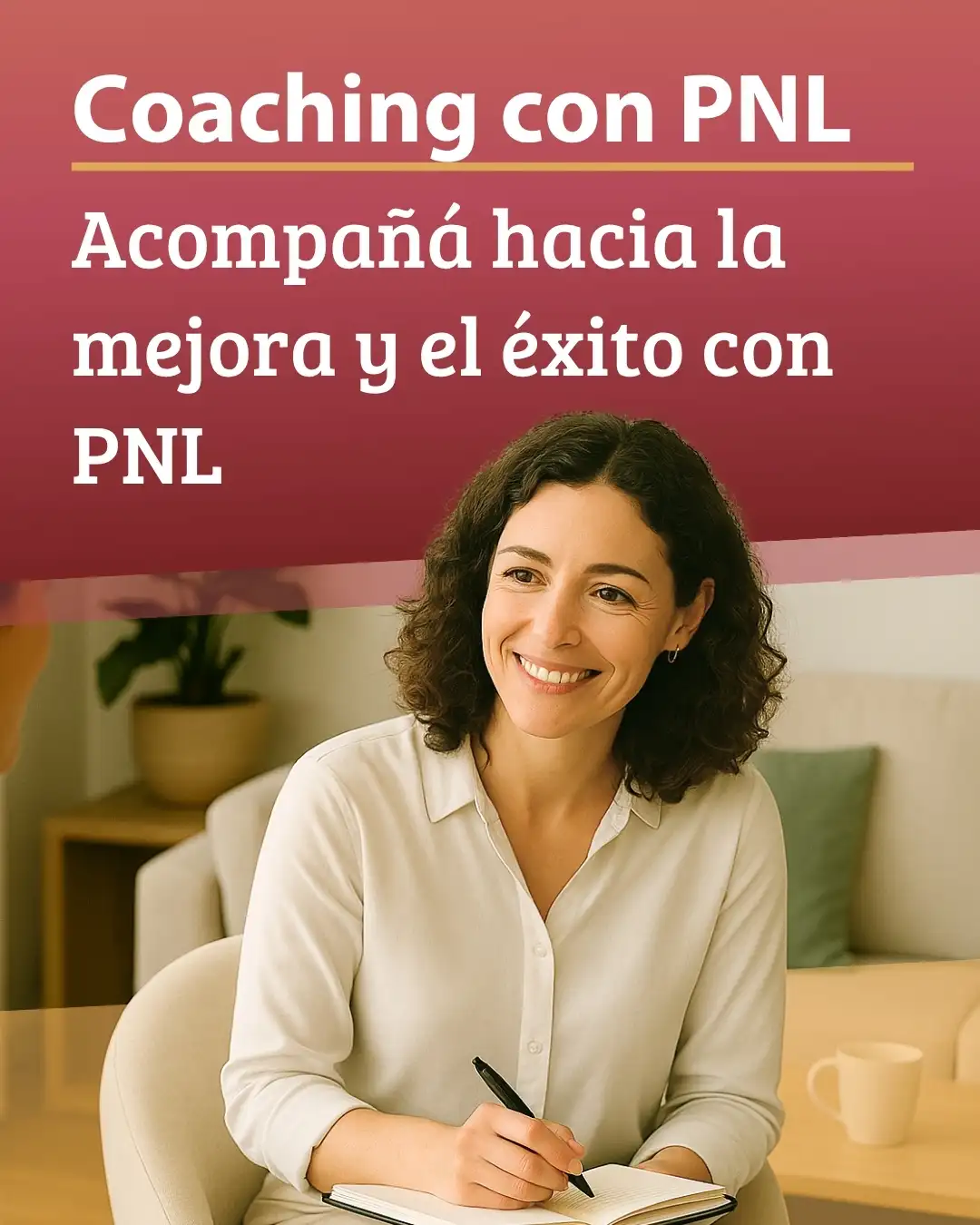 Portada: Coaching con PNL. Acompañá hacia la mejora y el éxito con PNL.