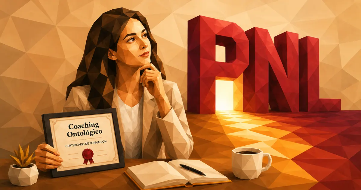 Coach evaluando qué estudiar después de Coaching Ontológico para sumar PNL y acompañar procesos humanos con más estructura